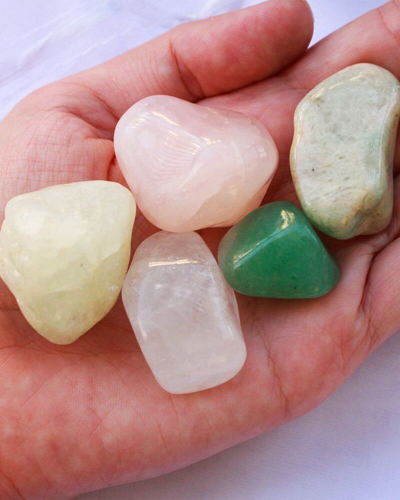 kit de pedras amazonita