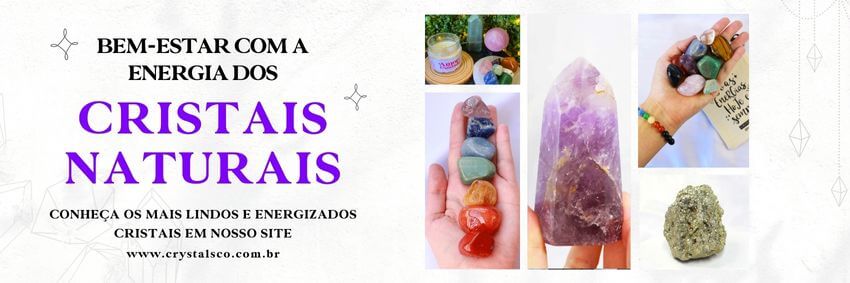 loja de cristais